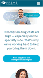 Mobile Screenshot of primetherapeutics.com